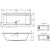 Акриловая ванна Riho Lusso 180x80 с каркасом Riho 180x80 усиленный 2YNVN1017_, изображение 3