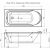 Акриловая ванна Aquanet West 150x70 (+ шторка) с каркасом West 150_, изображение 3