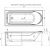 Акриловая ванна Aquanet West 170x70 (+ шторка) с каркасом West 170_, изображение 3
