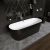 Ванна отдельностоящая Grossman GR-2601 Black 70x170x60_, изображение 2