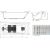 Стальная ванна BLB Universal B70H handles с ручками BLB A00ACRFR1 и ножками BLB APMSTDBL1_, изображение 2