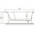 Акриловая ванна Eurolux OBERONY 150x75 с каркасом_, изображение 6
