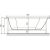 Акриловая ванна Eurolux ORIO 180x80 с каркасом, экраном и слив-переливом_, изображение 6