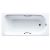 Стальная ванна Kaldewei Advantage Saniform Plus Star 337 с покрытием Easy-Clean с ножками 581470000000 и ручками 587670000999_