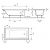 Акриловая ванна Jacob Delafon Formilia 170x80 R с каркасом E6D099-NF и слив-переливом E6D159-CP P хром_, изображение 3