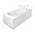 Акриловая ванна BYON VILBY 150х70х59 c каркасом_, изображение 2
