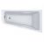 Акриловая ванна Jacob Delafon Odeon Up 160x90 R с каркасом  SF081RU-NF и со слив-переливом E6D159-CP P хром_