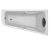 Акриловая ванна Jacob Delafon Odeon Up 160x90 R с каркасом  SF081RU-NF_, изображение 3