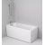 Акриловая ванна AM.PM Gem 170x70 с каркасом W90A-170-070W-R_, изображение 7