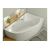 Акриловая ванна Relisan Ariadna R 150x110 с каркасом_, изображение 3