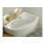 Акриловая ванна Relisan Ariadna R 140x100 с каркасом и слив-переливом_, изображение 3