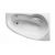 Акриловая ванна Relisan Zoya R 150x95 с каркасом_, изображение 2