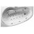 Акриловая ванна Relisan Zoya R 150x95 с каркасом и слив-переливом_, изображение 4