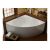 Акриловая ванна Vayer Iryda 150x150 с каркасом и слив-переливом_, изображение 6