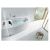 Акриловая ванна Roca Hall Angular 150x100 L с монтажным набором ZRU9302868_, изображение 2