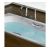 Чугунная ванна Roca Malibu 23107000R 160x75 см с ручками 526803010 хром и ножками 150412330_, изображение 5