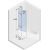 Шторка на ванну Riho Scandic NXT X500 Delta 150/160 L хром_, изображение 2