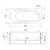 Гидромассажная ванна Royal Bath AZUR STANDART 140x80x60L_, изображение 2