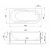 Гидромассажная ванна Royal Bath AZUR STANDART 150x80x60L_, изображение 2