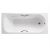 Чугунная ванна Roca Malibu 23107000R 160x75 см с ручками 526803010 хром и ножками 150412330_