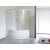 Душевая штора Royal Bath 160ALP-T 160x100x150 (прозрачная)_, изображение 2