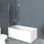 Душевая шторка на ванну BelBagno UNO-V-1-85/150-P-Cr_