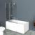 Душевая шторка на ванну BelBagno UNO-V-11-120/150-C-Cr_, изображение 2
