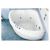 Акриловая ванна Aquanet Fregate 122x122 с каркасом_, изображение 5