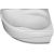 Акриловая ванна Aquanet Graciosa 150x90 R с каркасом_, изображение 2