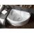 Акриловая ванна Aquanet Jamaica 160x100 L с каркасом_, изображение 4