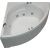 Акриловая ванна Aquanet Bali 150x150 с каркасом_, изображение 4