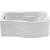 Акриловая ванна Aquanet Borneo 170x90 R с каркасом_, изображение 2