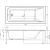 Акриловая ванна Aquanet Bright 170x75 с каркасом_, изображение 7