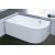 Акриловая ванна Royal Bath Azur 150x80 L с каркасом RB614201K_, изображение 3