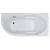 Акриловая ванна Royal Bath Azur 170x80 R с каркасом RB614203K_, изображение 2