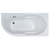 Акриловая ванна Royal Bath Azur 170x80 R с каркасом RB614203K_