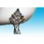 Чугунная ванна Elegansa Taiss IRON FEET chrome_, изображение 6