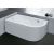 Акриловая ванна Royal Bath Azur 140x80 L с каркасом RB614200K_, изображение 3