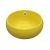 Раковина детская Comforty 5004Y (жёлтая), с донным клапаном_