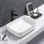 Накладная раковина Comforty T-Y9378MW белая матовая_