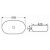 Раковина накладная BelBagno серая матовая BB1084-H311_, изображение 2