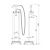 Смеситель напольный для ванны с душем Timo Nelson 1900/00Y-CR хром_, изображение 2