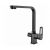 Смеситель для кухонной мойки ZORG Sanitary ZR 334 YF-BLACK_