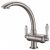 Смеситель для кухонной мойки ZORG Sanitary ZR 327 YF NICKEL_