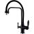 Смеситель для кухонной мойки ZORG Sanitary ZR 342-6 YF BLACK CLEAN WATER_