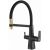 Смеситель для кухни ZORG Steel HammerSH 818-6 BLACK BR_