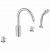 Смеситель Ideal Standard CERALINE BC198AA  для ванны/душа_