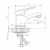 Смеситель для раковины DECOROOM DR21011_, изображение 2