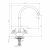 Смеситель для кухни DECOROOM DR51028-Orange_, изображение 2