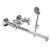 Смеситель для ванны DECOROOM DR52043_